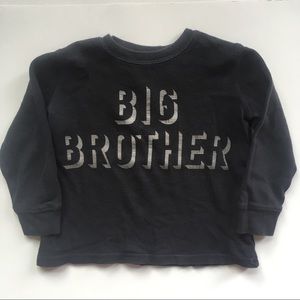 4/$15 Big Brother thin thermal black Carter’s 2T